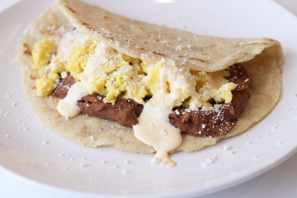 Baleadas with Eggs